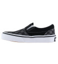 Vans Sko Classic Slip On Svart/Grå Rutet 30 Sko