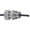 DEVI Forkrommet Messing Pakknippel for Varmekabel 3/4" - 1" i Hydraulikk og Tilbehør