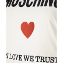 Moschino Dame Topper Hvit XS