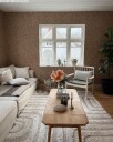 Bomullsteppe   Inez beige Størrelse: 160 x 230 cm