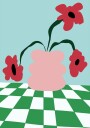 Bold Clay Florals Plakat Plakat / 40x50cm