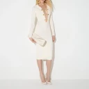 Elisabetta Franchi Dame Kjoler Beige S,