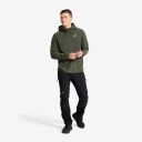 Revolutionrace Hiker Fleece Hoodie Herre Kambaba Green 4XL Herre Overdeler Fleece & midlayers