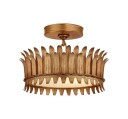 Leslie 12" taklampa Gilded Iron