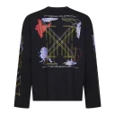 Off White Herre Topper Svart M,