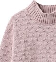 Wheat Genser   Strikk   Abby   Soft Lilac   Wheat   5 år (110)   Genser Lilla Rosa