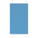  plisségardin blå 80x100 cm Stoff Bredde 79,4 Polyester