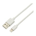 DACOTA PLATINUM VEGGLADER + 2M LIGHTNING, HVIT
