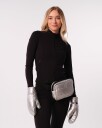 Bumpro Puffer Gloves Silver M