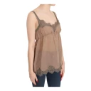 Pink Memories Dame Topper Brun M,