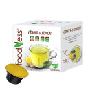 Dolce Gusto Foodness Ginger & Lemon Tea til Dolce Gusto. 10 kapsler