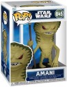 Funko POP! Star Wars: Mandalorian & Grogu Amani Figur