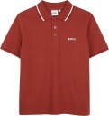 BOSS Short Sleeve Polo   CRIMSON   140