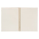 Notatbok A5 m/gullspiral Anthos