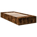  Sengeramme røkt eik 90x190 cm konstruert tre 8721102622724