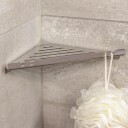 Design4Bath GLD8006 Hjørnehylle polert, for limmontering