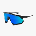 Scicon Aeroshade XL sykkelbriller Black Gloss Multimirror Blue