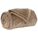 vidaXL Kastteppe Kamel 220 x 240 cm Fleece