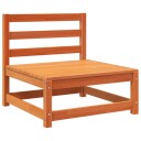  Hagesofa uten armlener voksbrun 70x70x67 cm heltre furu 837918