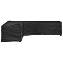 vidaXL L-formet hagemøbeltrekk 20 maljer 300x300x70 cm