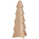 Vidaxl Juletre av tre til pynt 49 cm heltre furu