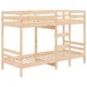 Vidaxl Køyeseng 80x200 cm heltre furu