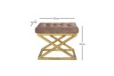 Gillie Sittepuff 40 cm   Gull/Brun