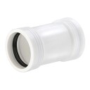 Wavin Wafix 32mm Dobbelmuffe i Plast for Drensrør og Overvann