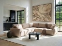 Modulsofa 5-seters Mesnali høyrevendt - Beige
