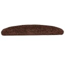 vidaXL Trappematter 10 stk 65x21x4 cm brun
