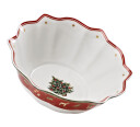 Villeroy & Boch Toy's Delight salladsskål Ø31,5 cm Hvit-rød
