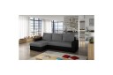 Seksjon Eltap Livio 237x150x72 cm   Alova 10 Alova 04 Grå Svart