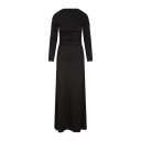 Jakeline Dress Black XS Gathered maxi dress