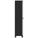 vidaXL Plastskap 68x39x171,5 cm