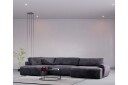 Gaudir 4 seters Sofa med Divan   Antrasitt