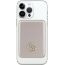 Powerbank Guess Guess Powerbank Indukcyjny 15W Gupbm5al4dmd 5000Mah Złoty/Gold Magsafe 4G Strassed Metal Logo