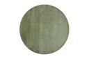 Satine Matte Rund 160 cm Grønn - Vm Carpet
