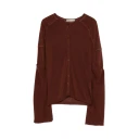 Paloma Wool Dame Strikkevarer Brun L,