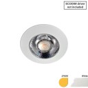 EcoDim ED-10044 LED-møbelspot Ø55 mm 2700K hvit