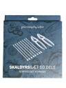 Skalldyrsett 10 deler