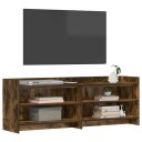 TV skap 135 x 33 x 47 cm Røkt Eik Konstruert tre