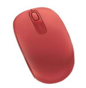 Microsoft Wireless Mobile Mouse 1850 - Red - Mus - Optisk - 3 knapper - Rød