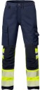 Fristads Byxa Stretch 2705 Plu, Klass 1 Varsel Gul/marinblå D120