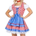 Wilbers & Wilbers Oktoberfest Dirndl Rutete Kostyme 36 004773-H-036