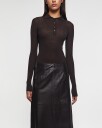 Moncler Dame Strikkevarer Brun L,