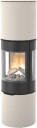 Rais Viva L 160 sand gasspeis med sideglass og glassdør