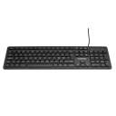 GearLab G220 - Tastatur - USB - QWERTY - Nordisk - svart
