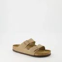 Birkenstock Men's Arizona Soft Footbed Regular 42, Tabacco