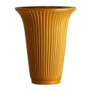 Bergs Potter Daisy vase glassert Ø12 cm Gul