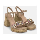 Alma EN Pena Dame Sko Beige 37 EU,